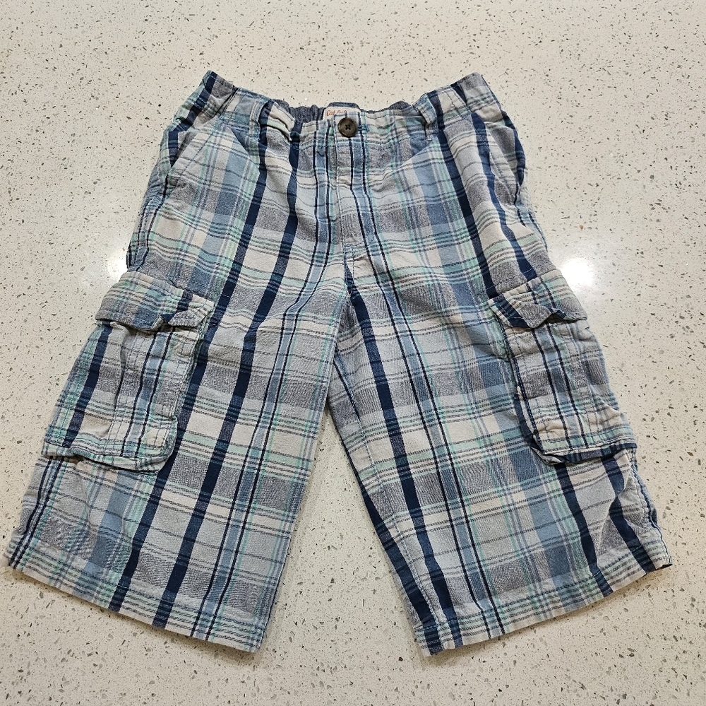 Size 12 Boys Long Cargo Shorts- Cat & Jack